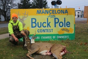 Opening Day at the Mancelona Buck Pole