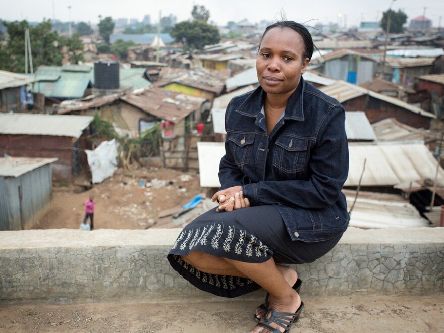 Jane Otai grew up with no toilet in her family home. She'd try not to drink water so she could avoid visits to the unappealing community toilet.