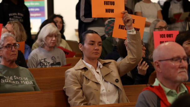 Advocates and concerned residents filled Iowa City's First United Methodist Church on Wednesday, Sept. 30 to rally for Traore's release. At that point, Traore was in ICE detention in Louisiana.