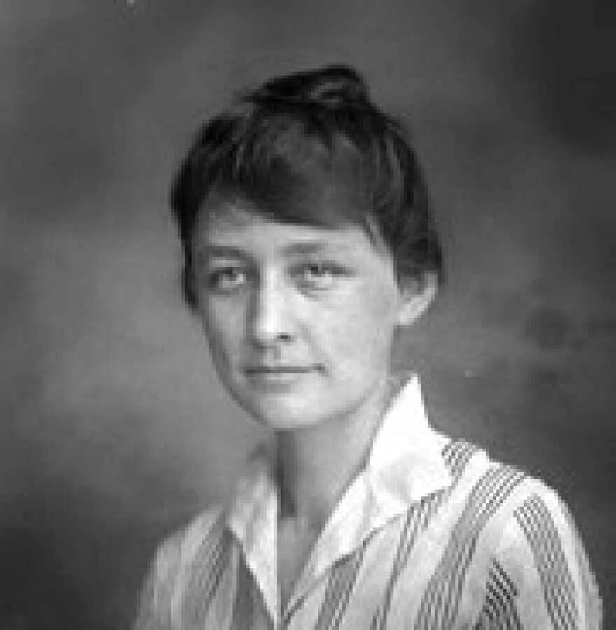 Georgia O'Keeffe during her time at the University of Virginia