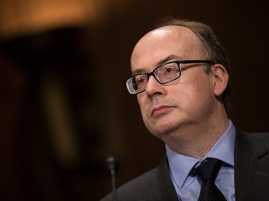 Jeffrey Bossert Clark during a Senate Judiciary Committee hearing in 2017.
