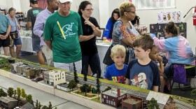  It seems the fascination with model railroads knows no age boundaries