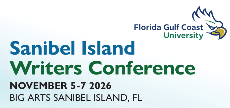 The conference begins Thursday, November 5 and runs through Saturday, November 7 at BIG ARTS on Sanibel and is open to writers of all levels and genres.