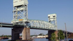 A file photo of the Cape Fear Memorial Bridge.
