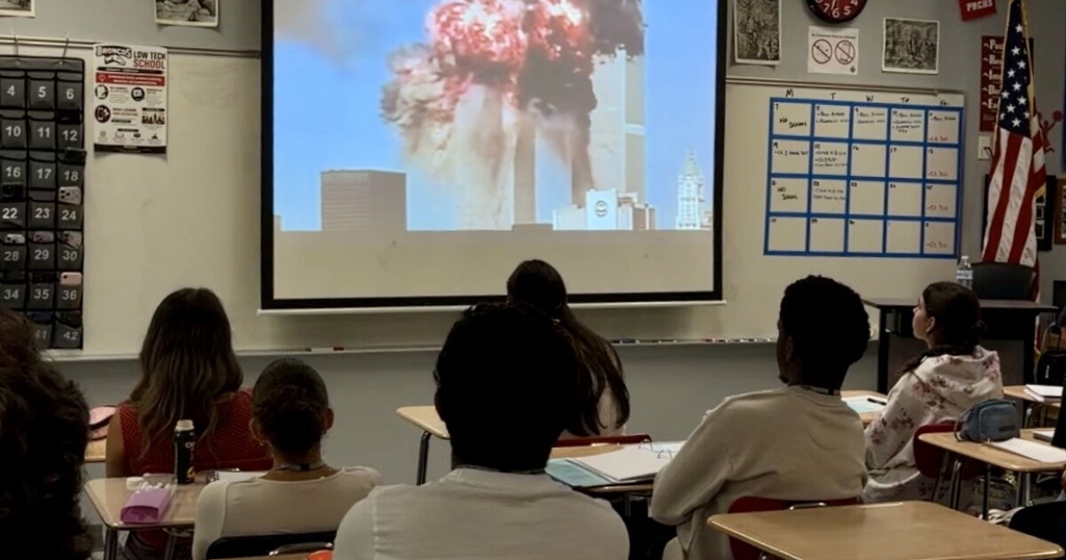 On the 25th anniversary of 9/11, a Palm Beach County teacher gets to the heart of the history