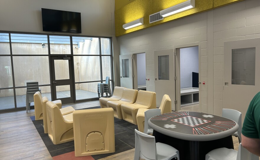 One of the eight-bed housing units at the new Minnehaha Juvenile Justice Center.