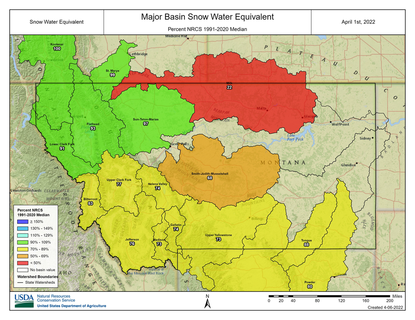Snowpack remains below normal for most of Montana - Vimarsana News