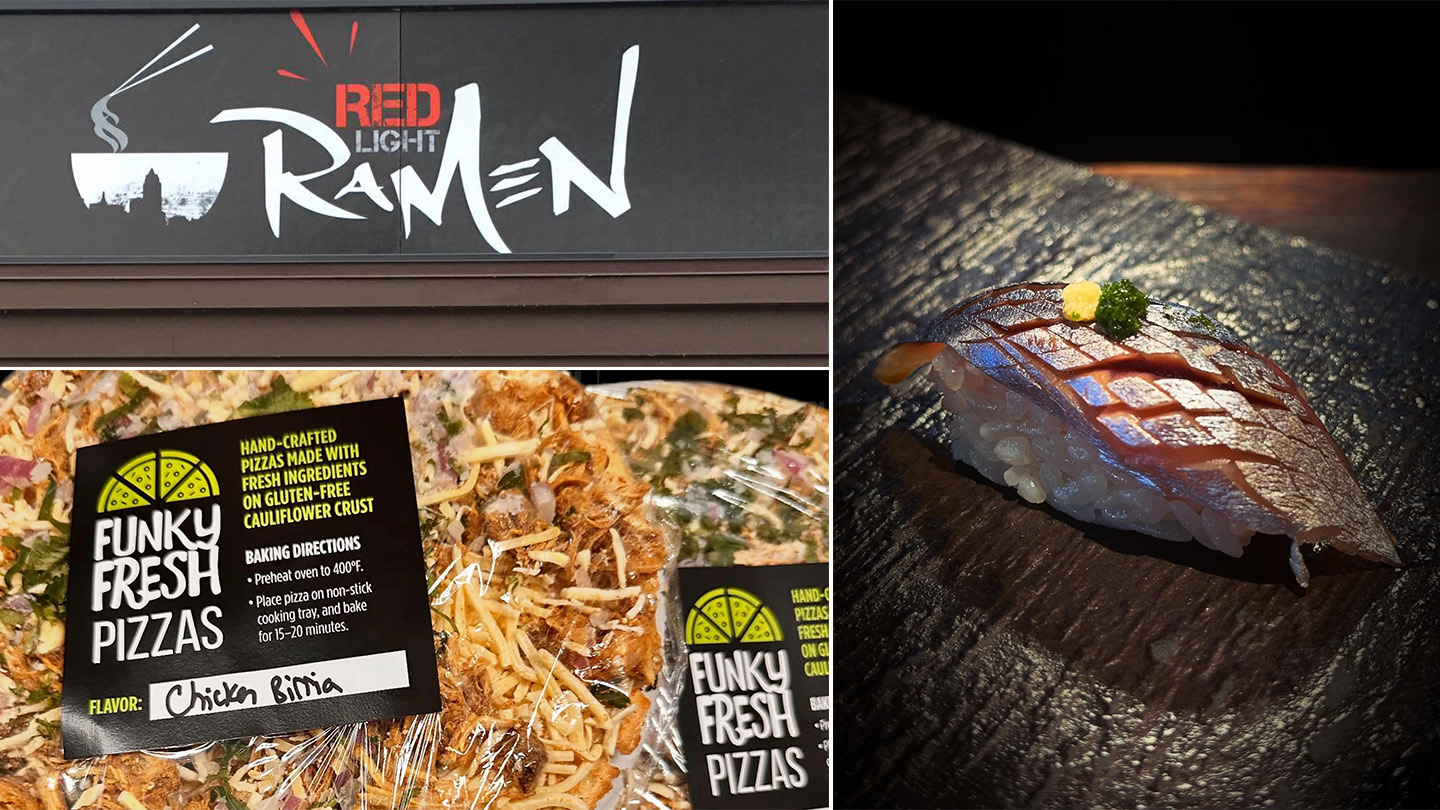 レッド　ライティング　フード Red Light Ramen, Funky Fresh's new phase, 1033 Omakase and more