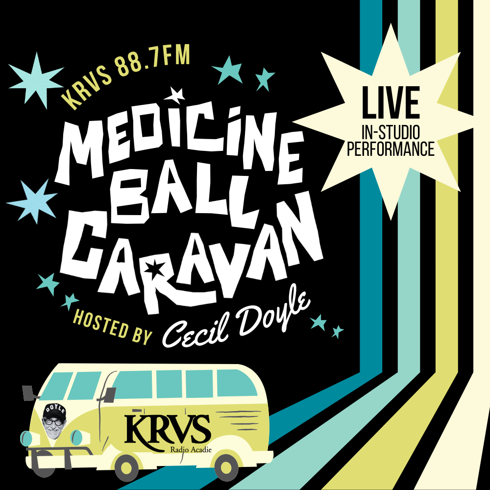 Zachary Richard LIVE on the Caravan! | KRVS Radio Acadie