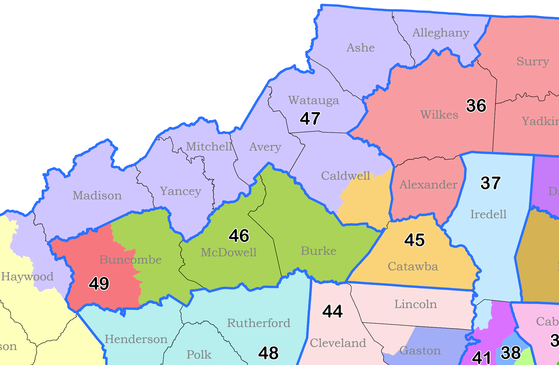 Redistricting draws Haywood County into NC Senate 47 primary race with  major implications