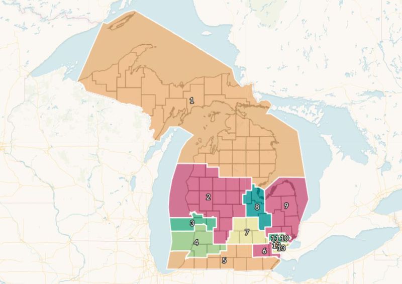 Mixed reactions to Michigan's new legislative district maps coming in from around the state - Vimarsana News