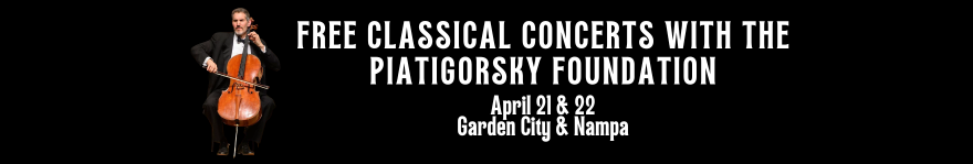 April 21-22: Free Classical Concerts with the Piatigorsky Foundation
