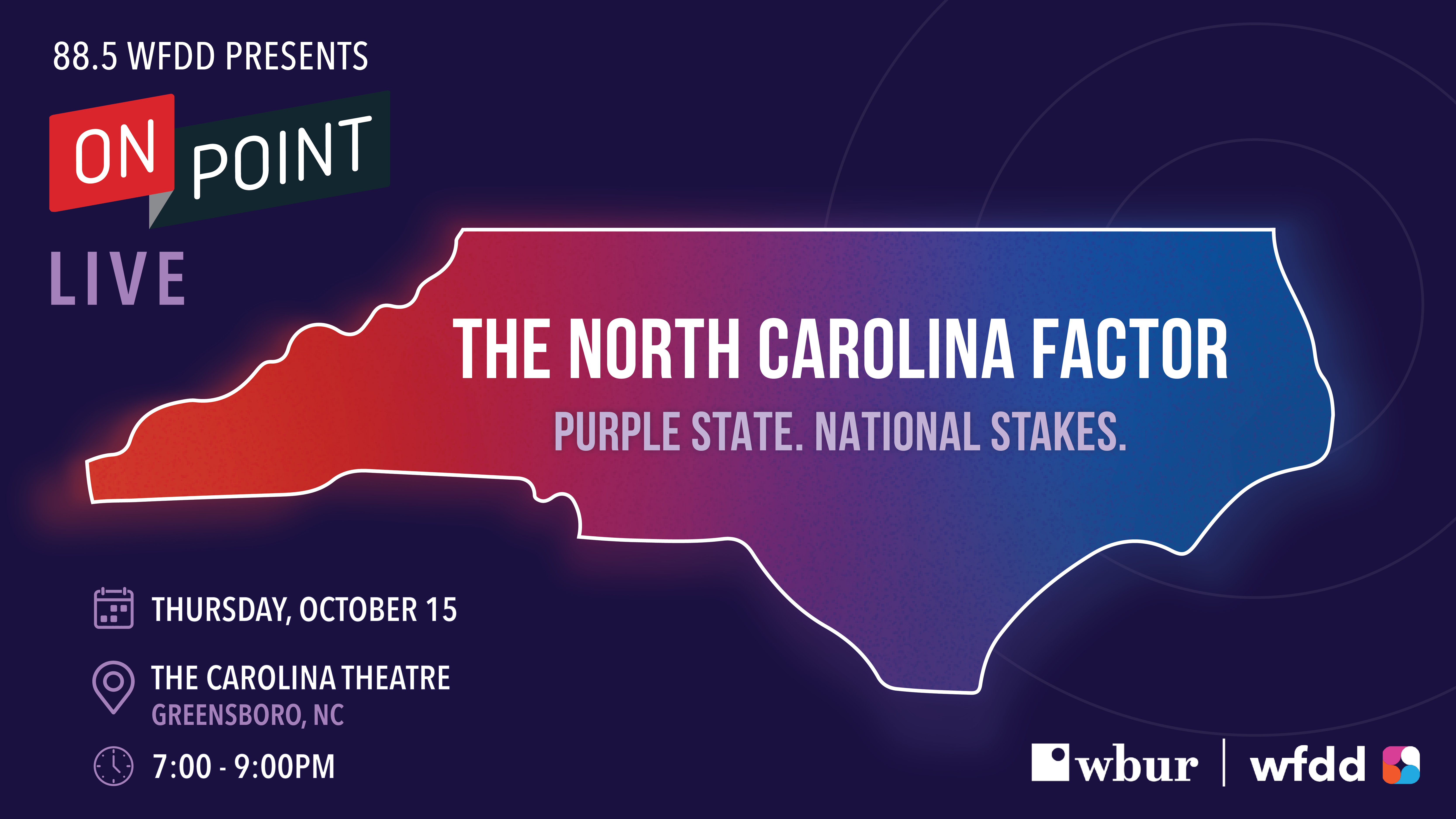 On Point Live: The North Carolina Factor