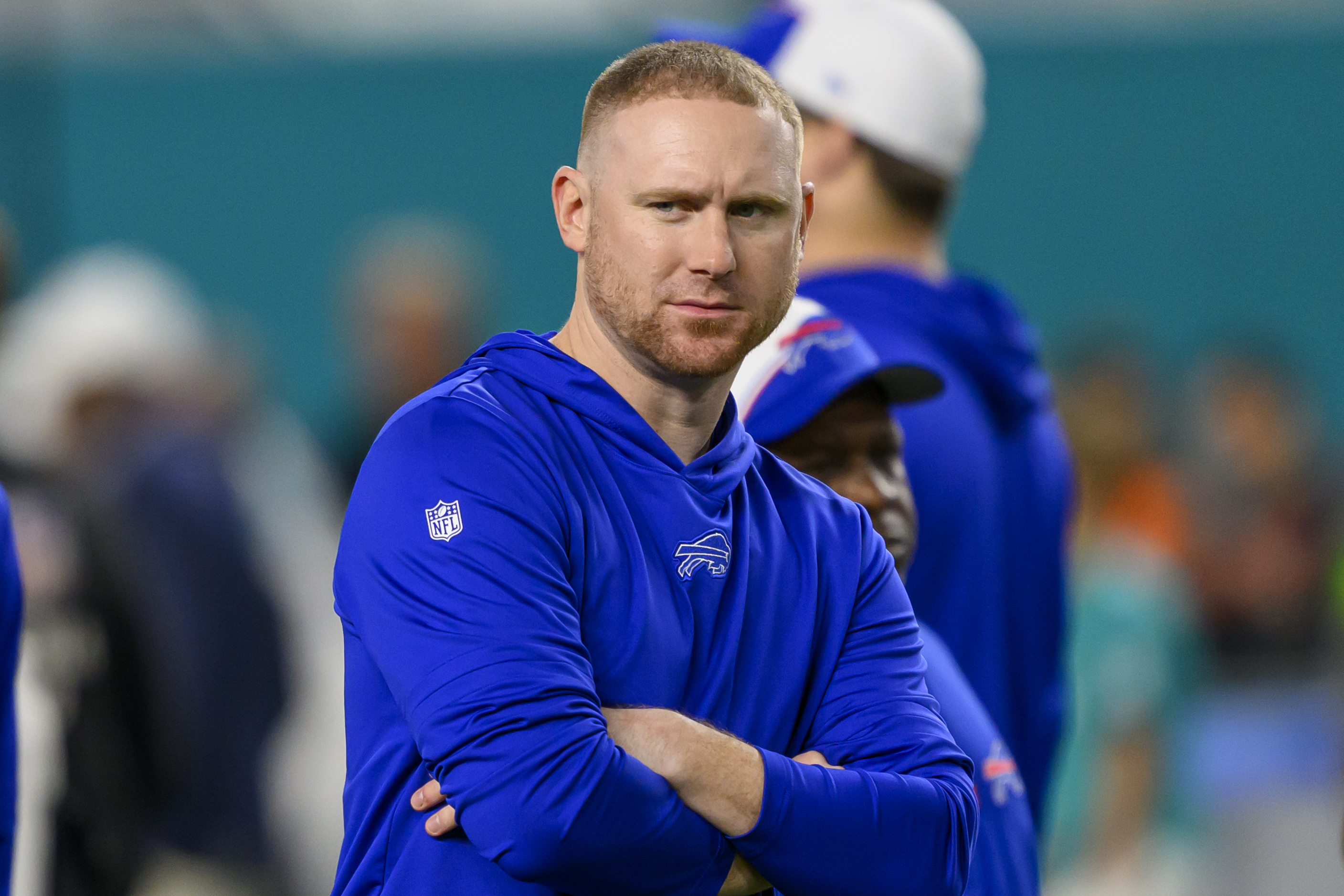 With Josh Allen's support, Bills promote Joe Brady to take over as  offensive coordinator full time | WXXI News