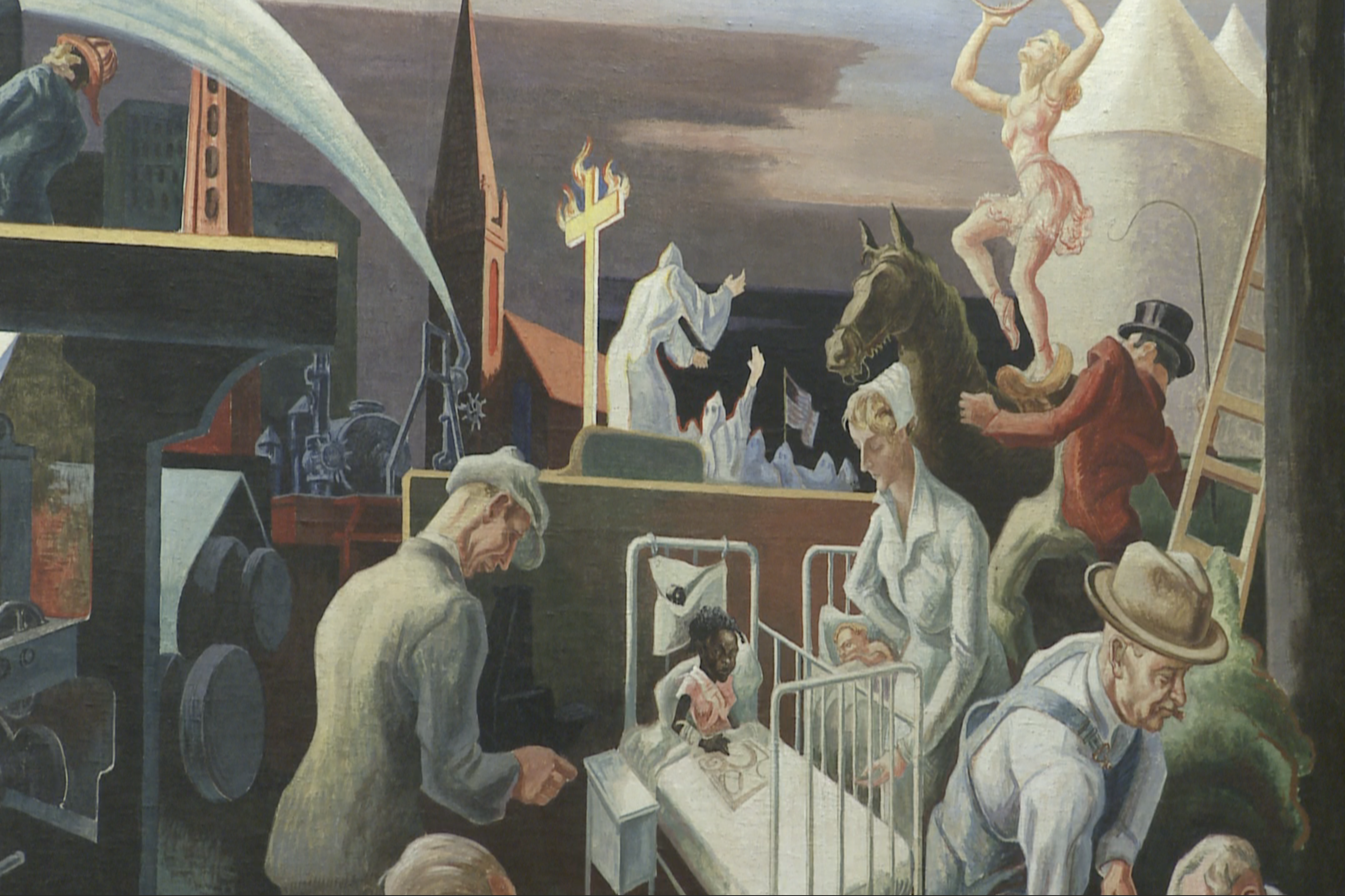 Classes return to Woodburn 100 with controversial murals present
