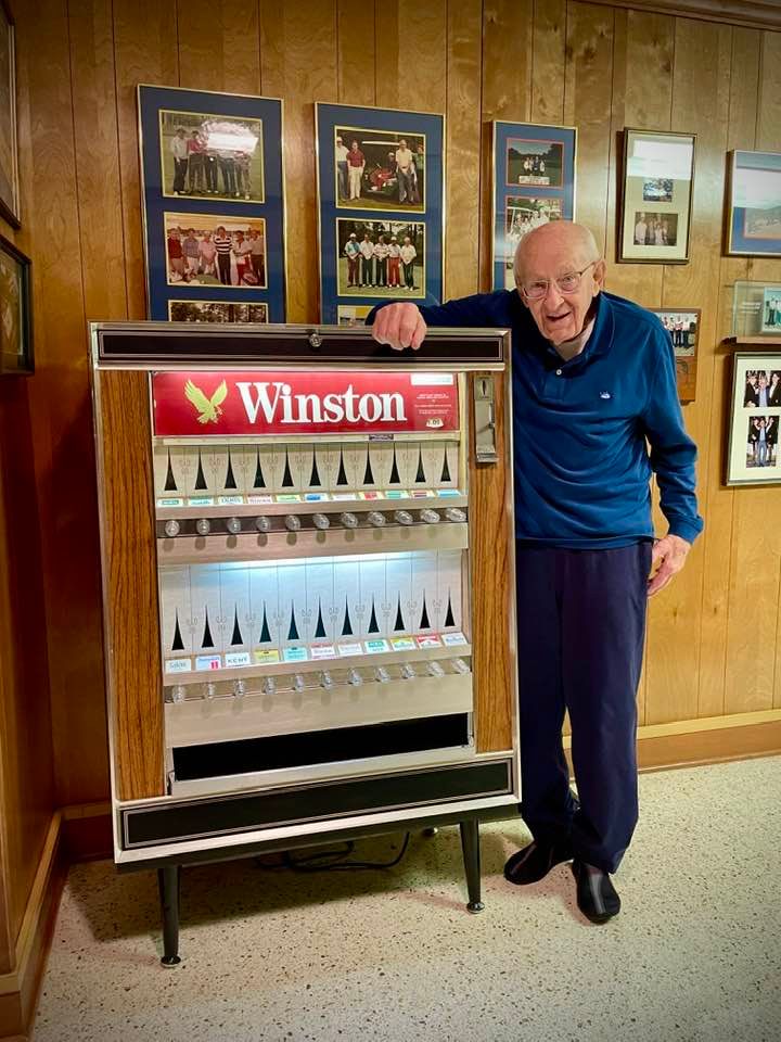 cigarette vending machine 1970's Art-O-Mat turns 25