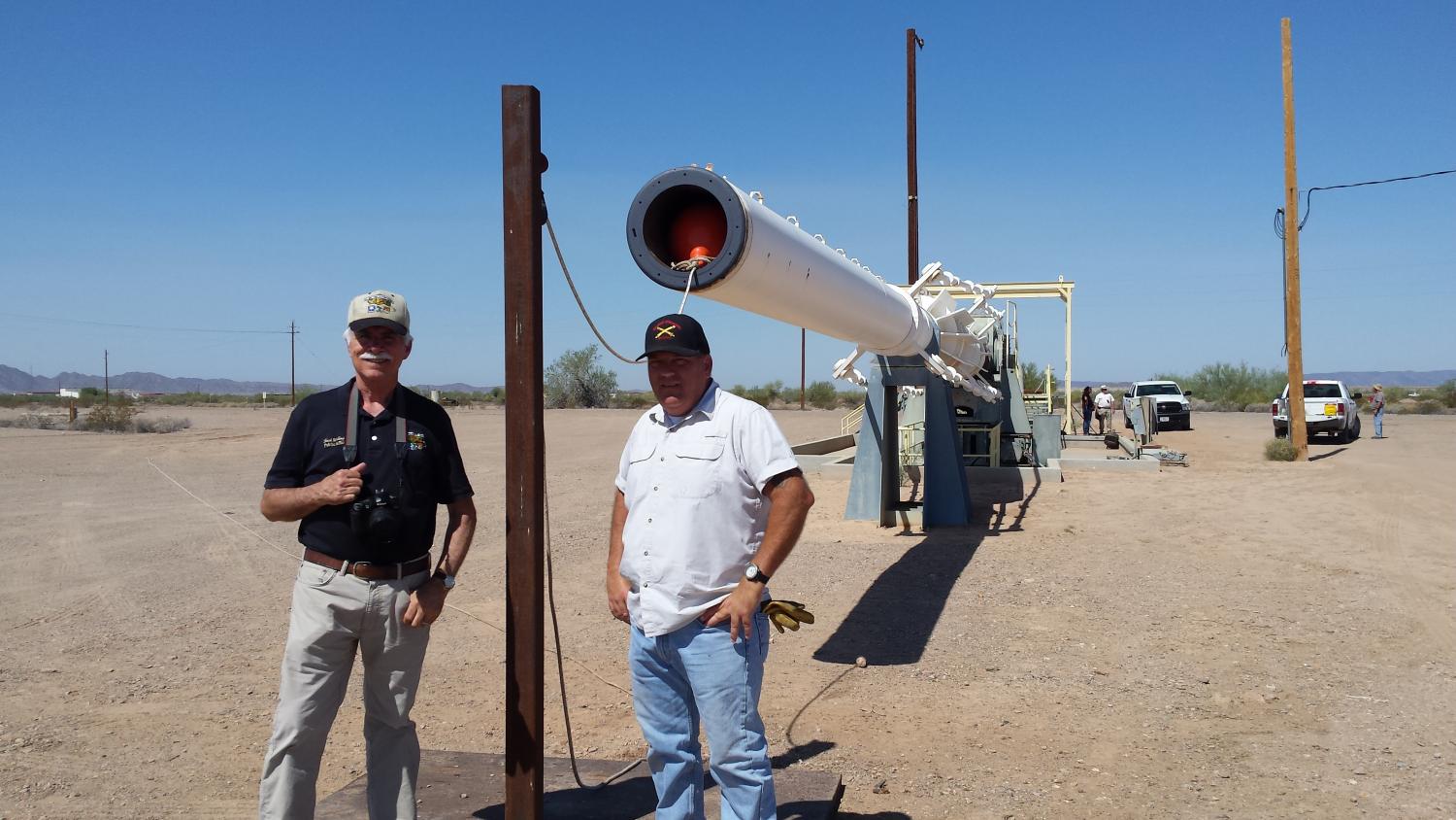 How A Giant Space Gun Ended Up In The Middle Of The Arizona Desert