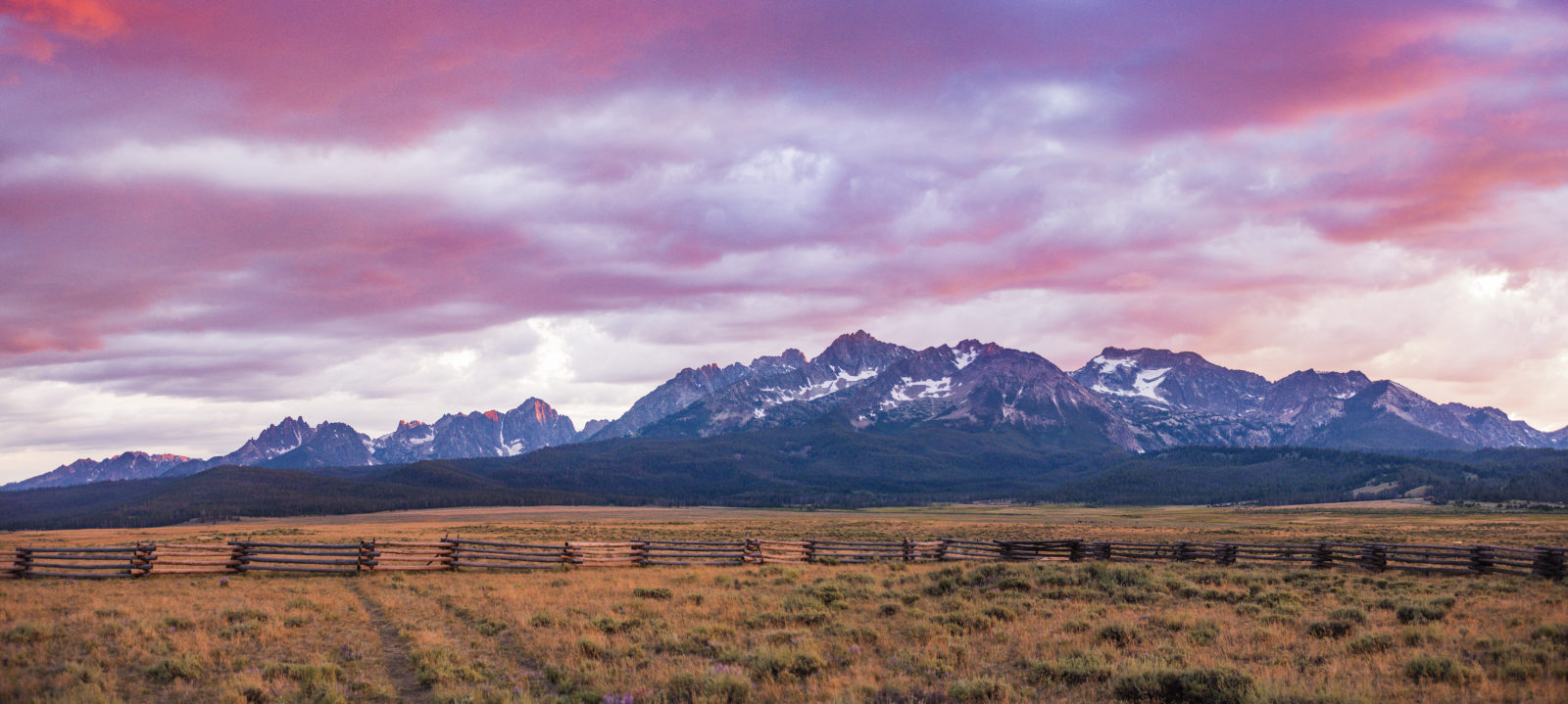 The Sawtooth Mountain Range