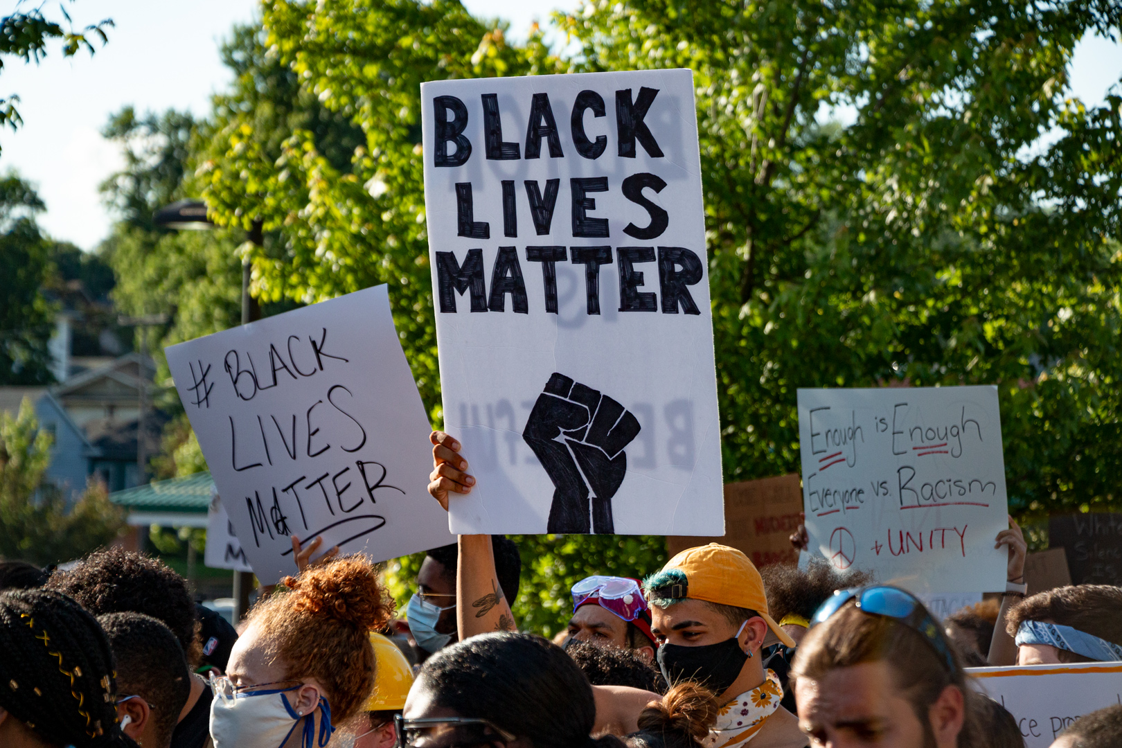 Black Lives Matter Rally Signs