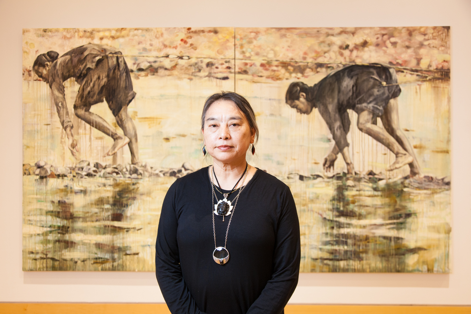 Painter Hung Liu Summons Ghosts From China's Past | KCUR - Kansas