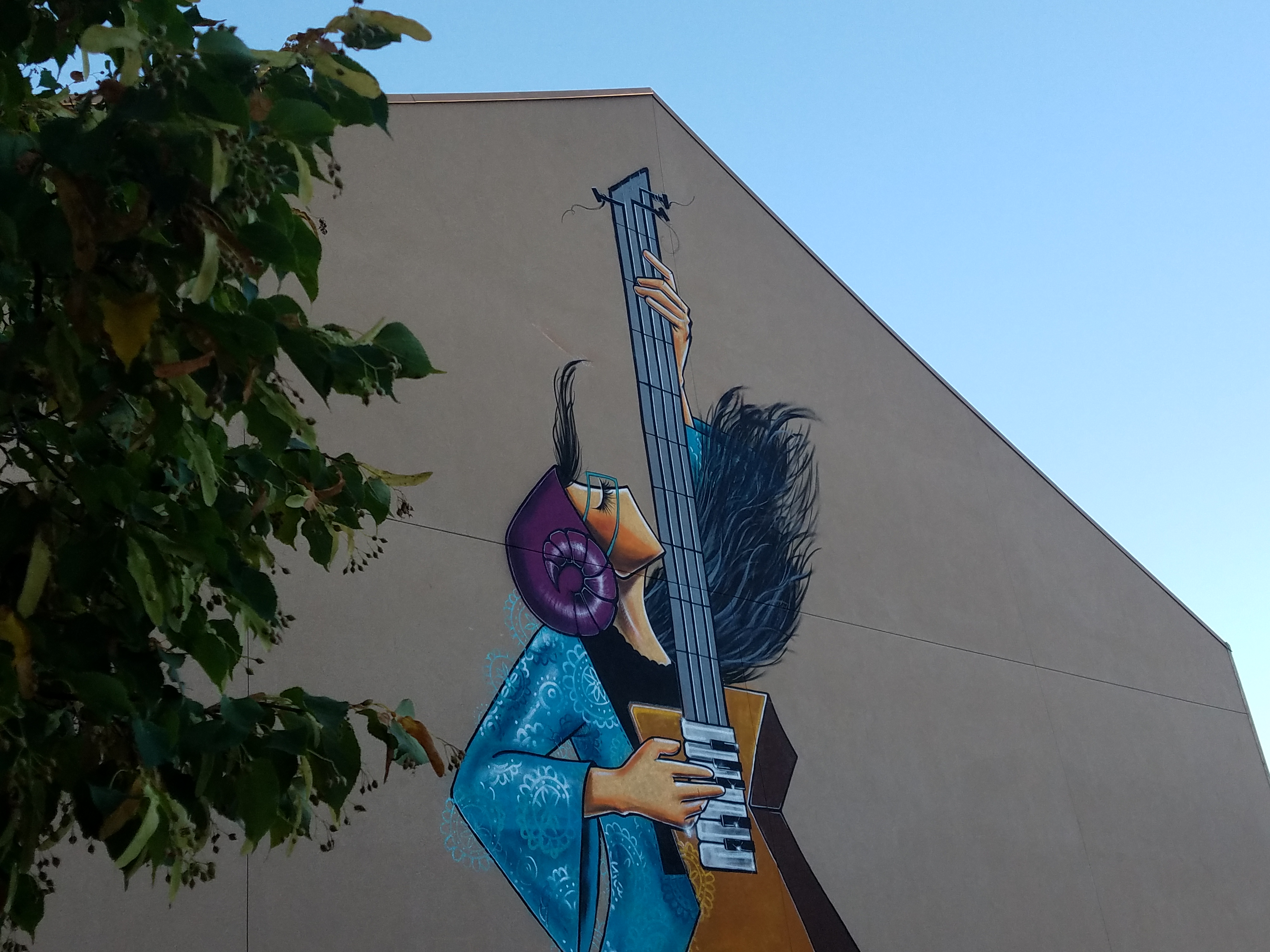 Muralist Shamsia Hassani Brings The Power Of Female Music To