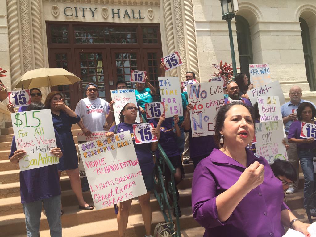 City of San Antonio Proposes Raising Minimum Wage To $13 For City Employees  | TPR