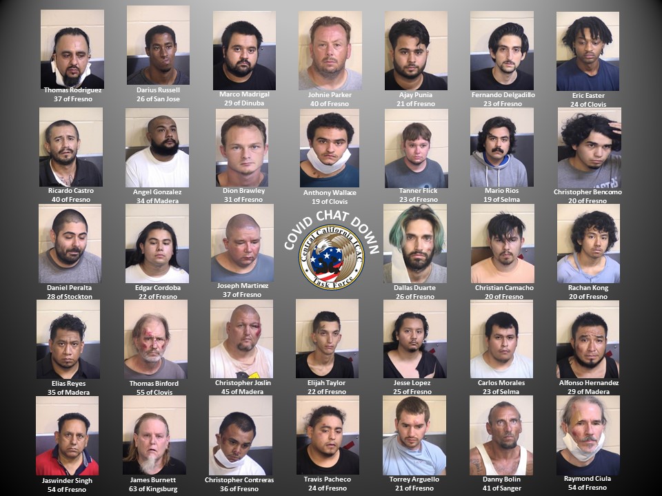 Fresno Sheriff's Office Arrests 34 Potential Sexual Predators