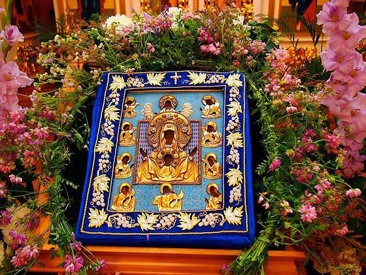 Root Icon The Wonderworking Kursk Root Icon Of The Mother Of God