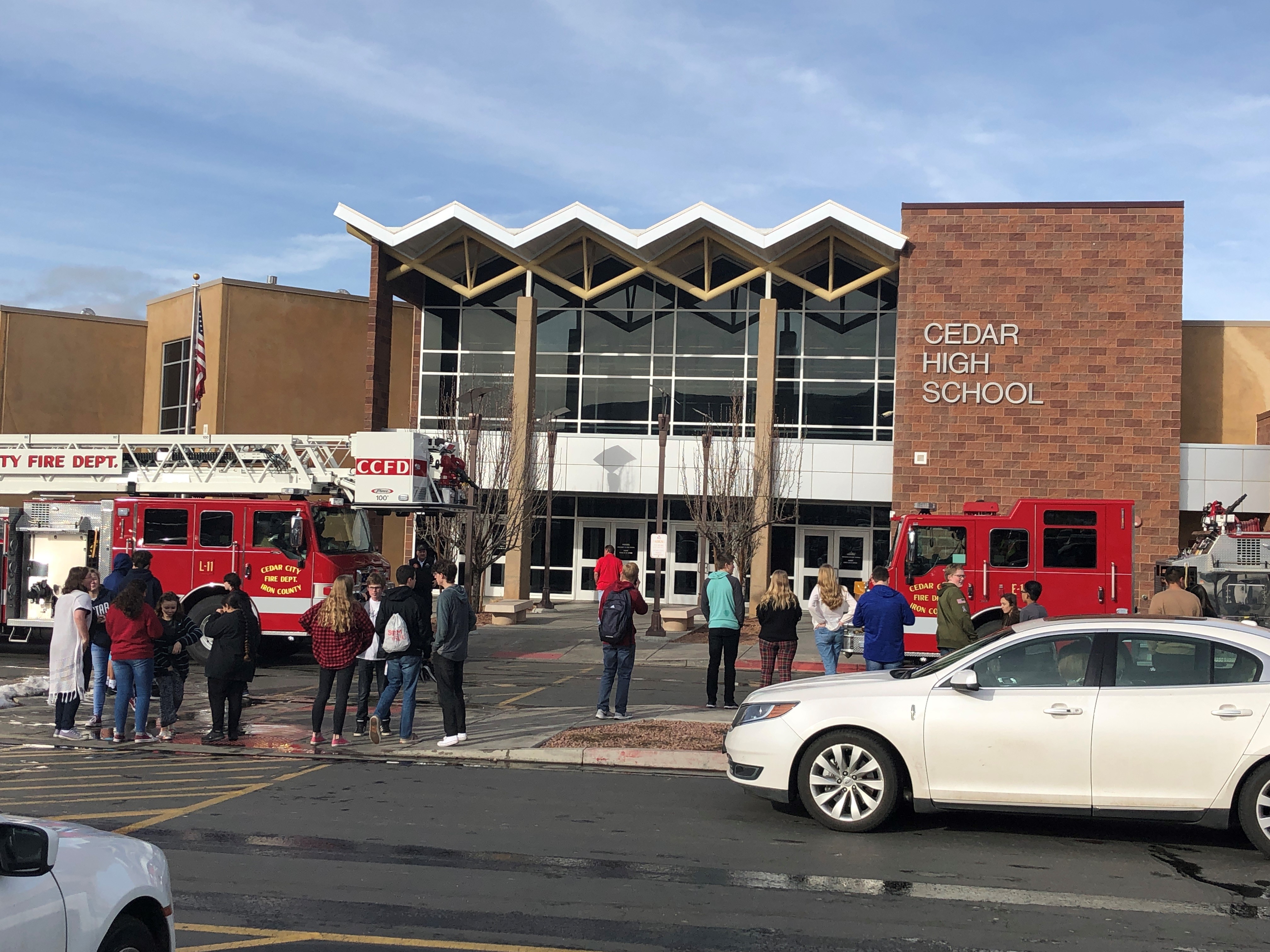 Isolated Fire Halts School Day At Cedar High School | Utah Public Radio