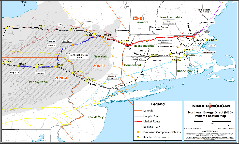 MAP GAS バナー Western Mass. Lawmakers Latest To Oppose Pipeline | WAMC