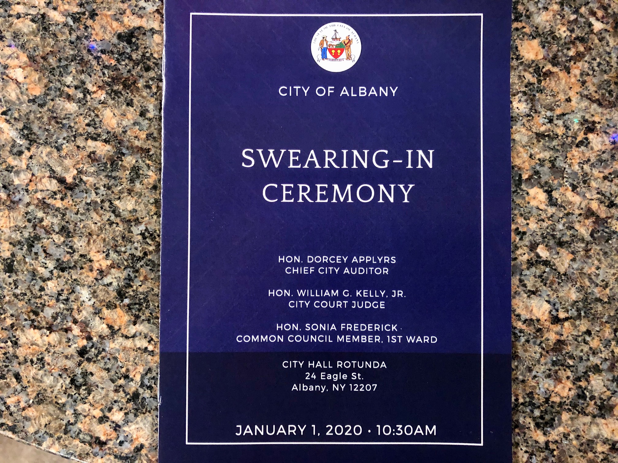 Albany: New Officials Sworn In For New Year | WAMC