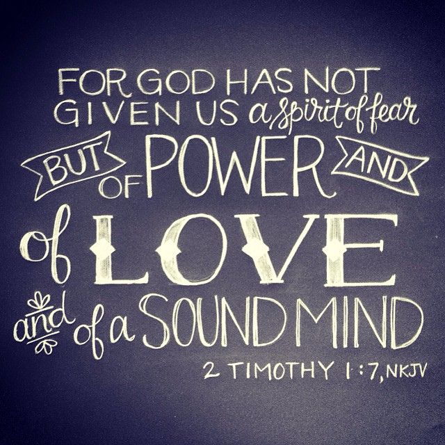 2 Timothy 1 7 Wallpaper