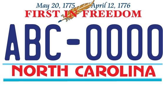 Meet The Man Who Designed NC's 'First In Freedom' License Plate | WFAE 90.7 - Charlotte's NPR News Source Meet The Man Who Designed NC's 'First In Freedom' License Plate | WFAE 90.7 - Charlotte's NPR News Source