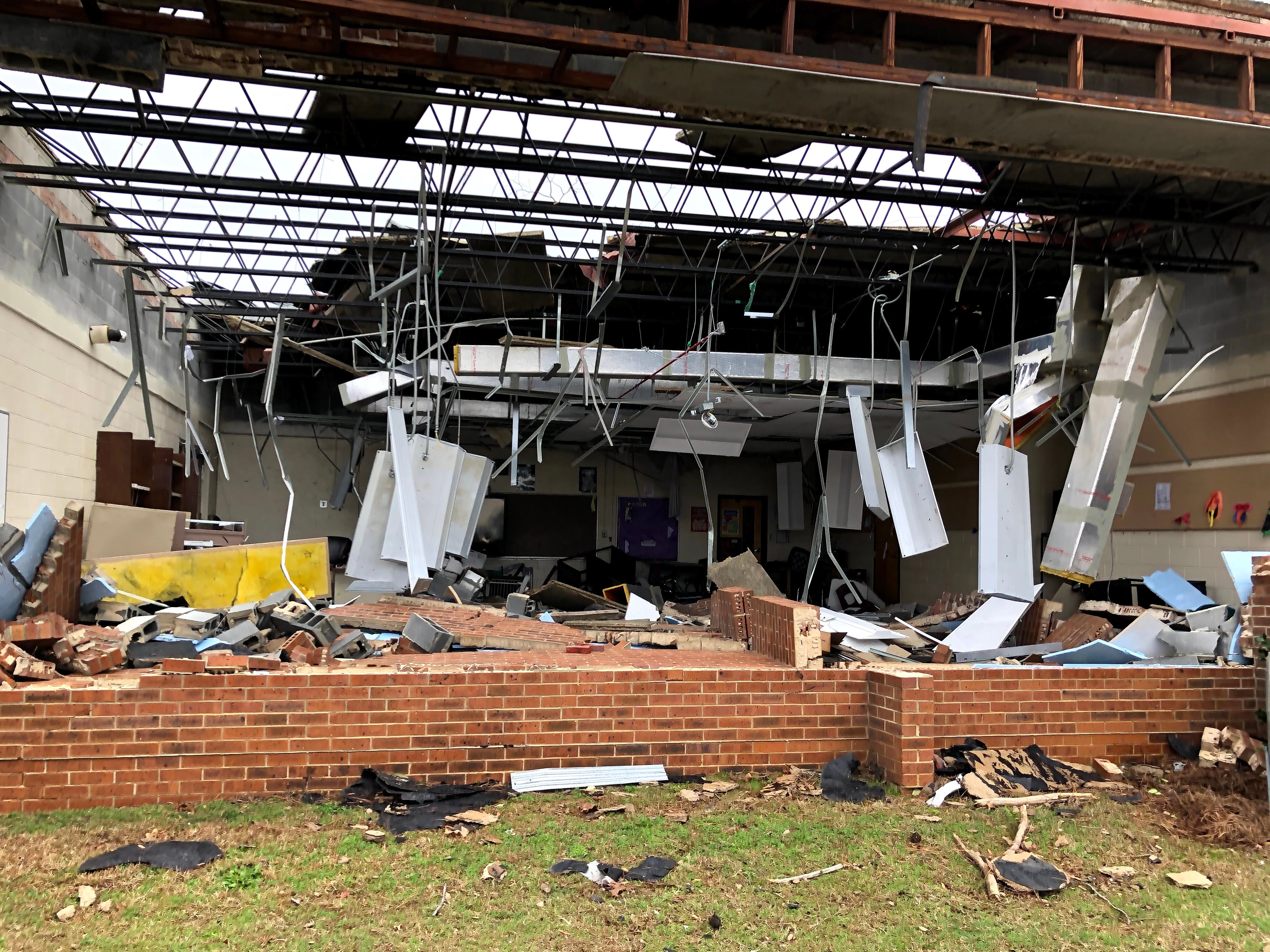 Tornado Causes Major Damage At South Carolina High School | WFAE 90.7 -  Charlotte's NPR News Source