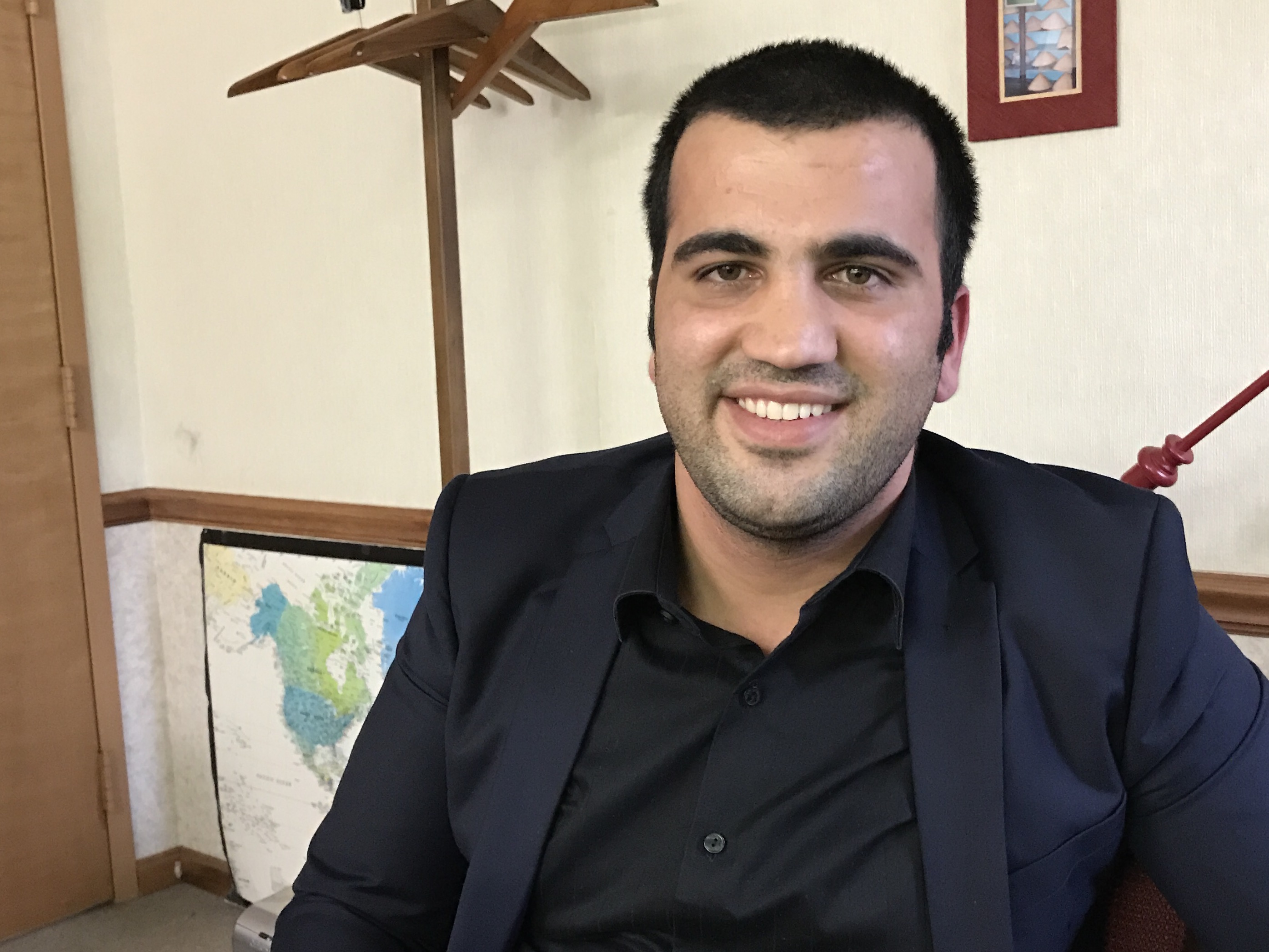 A Muslim Refugee Who Worked with U.S. Forces in Afghanistan Talks