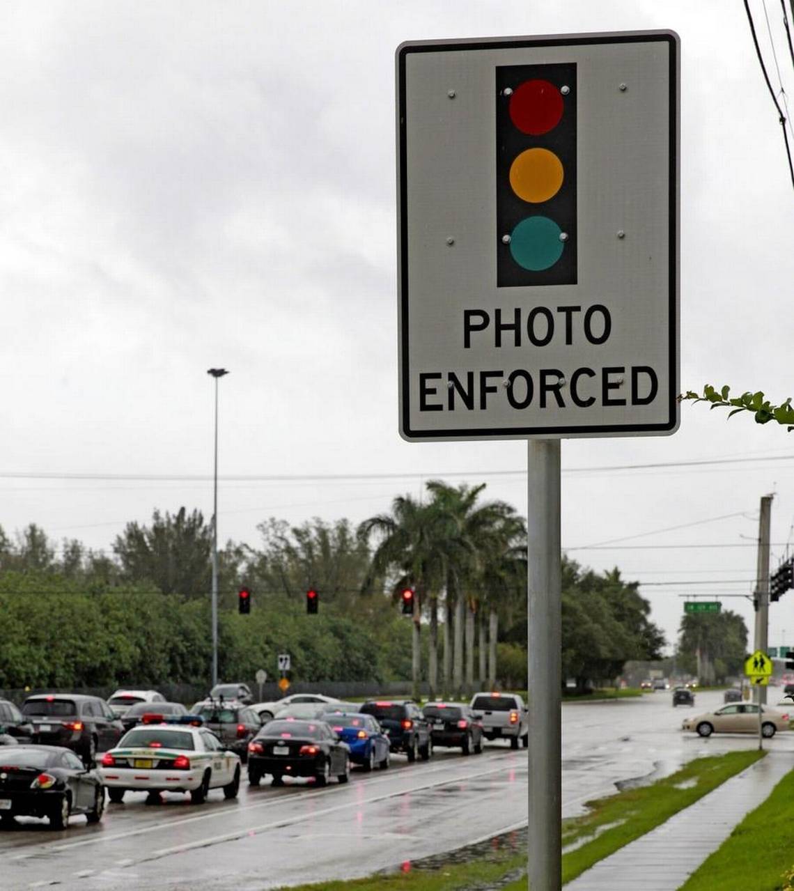 Speed Camera Speeding Ticket Ticket For Headlight Out City Blocked