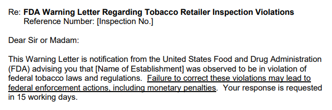 FDA launches crackdown on e-cigarette retailers
