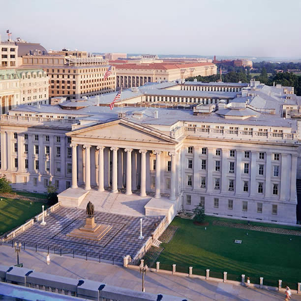 United States Department of the Treasury headquarters building