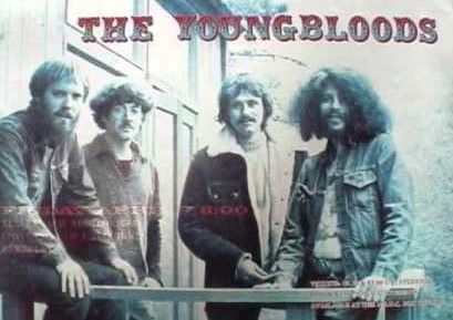 1969年　ヴィンテージポスター　The Youngbloods Love Peace, Love & Louisville with a cover of The Youngbloods Classic