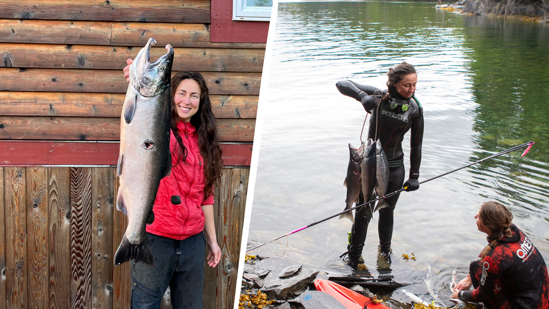 I caught the world's largest silver salmon with a pole spear | INDIE ALASKA